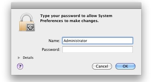 forgotten password for mac